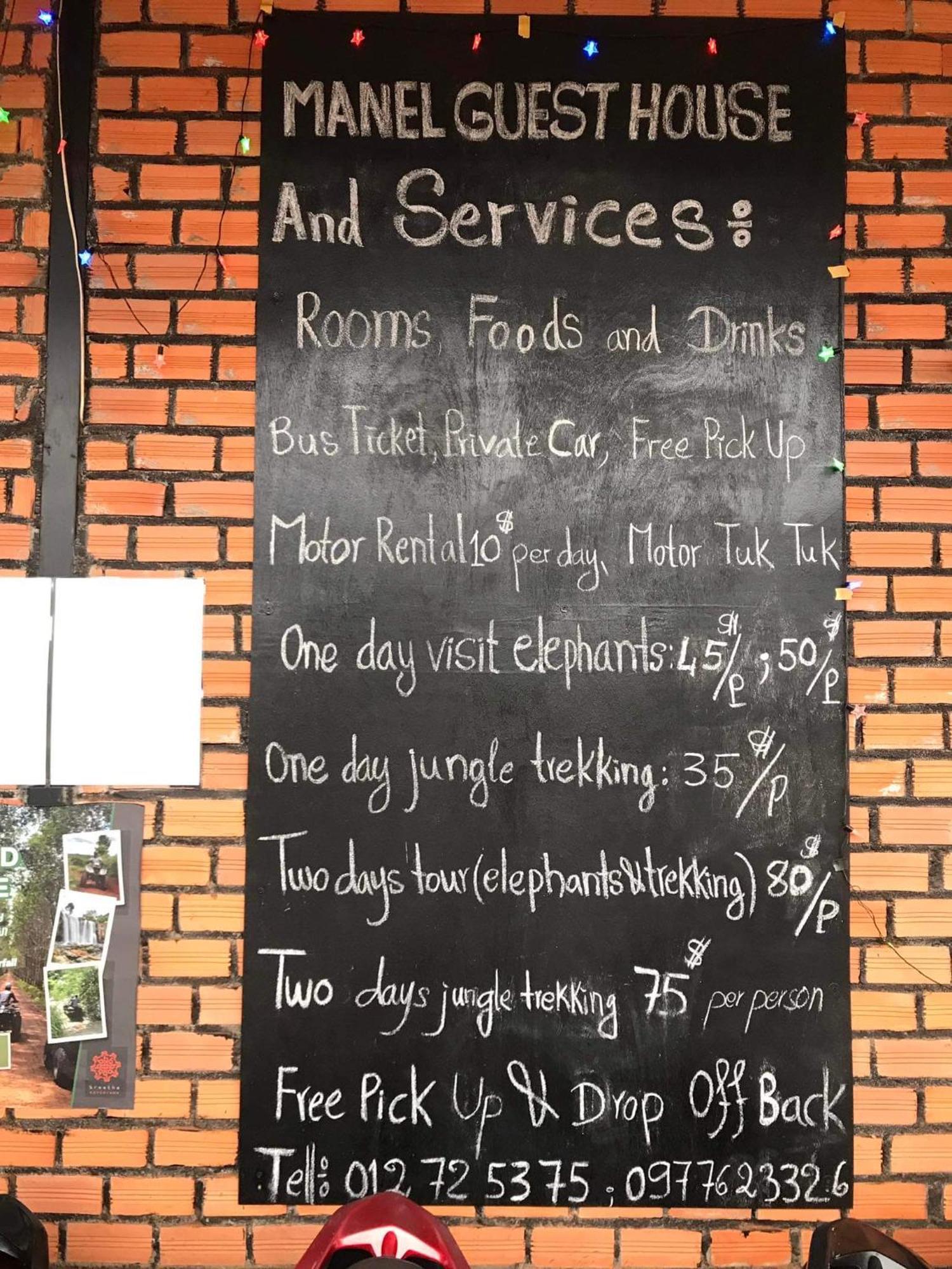 Manel Guesthouse And Restaurant Sen Monorom Ngoại thất bức ảnh